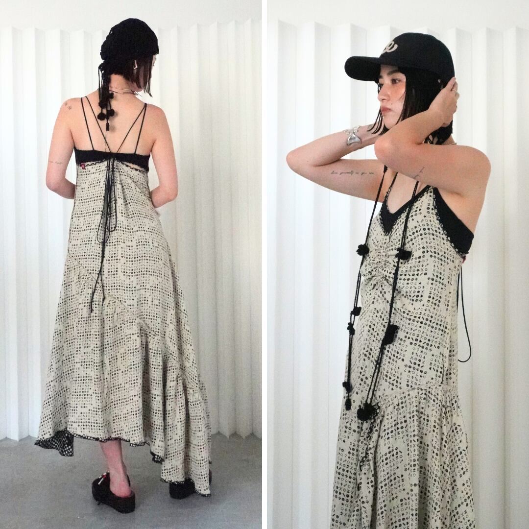 Model: 172cm/Size: LONG/Color: Black