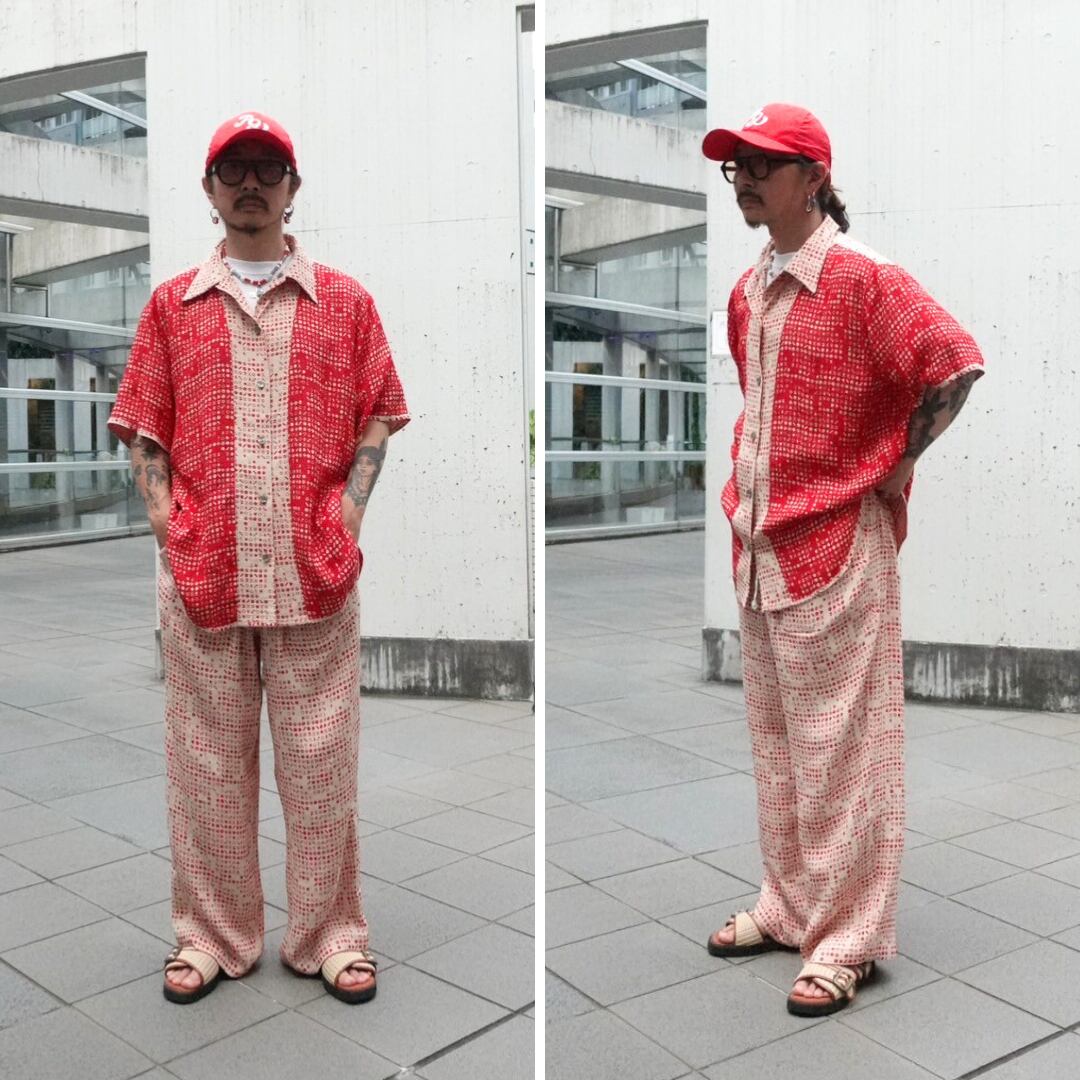 Model: 173cm/Size: MEDIUM/ Color: RED