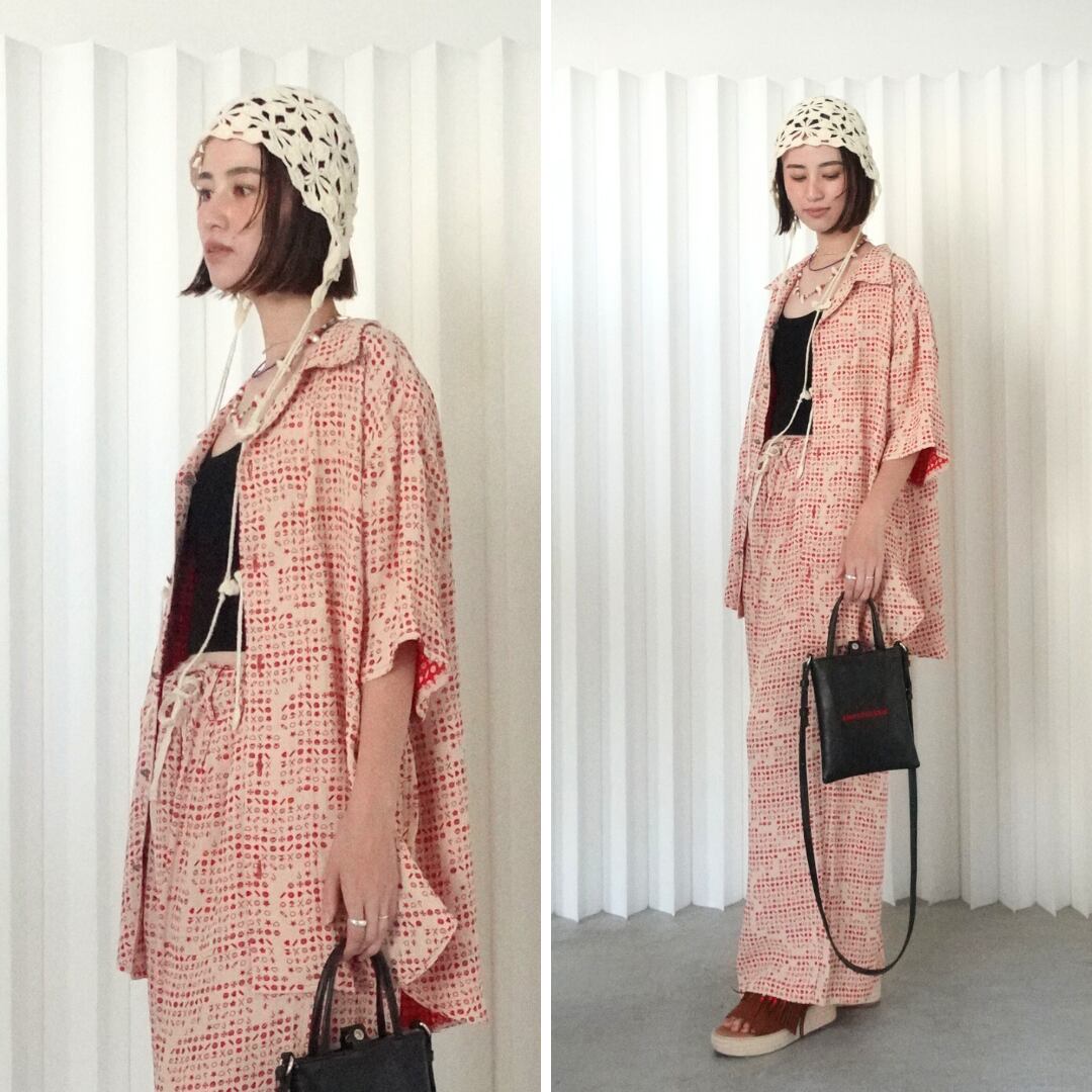 Model: 172cm/Size: BIG/ Color Red