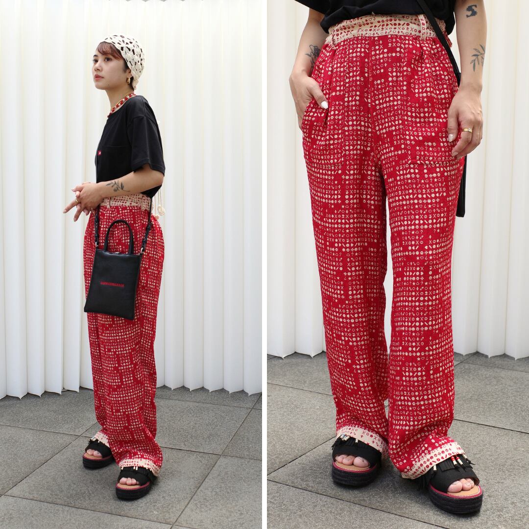 Model: 155cm/Size: SLIM/ Color: Red