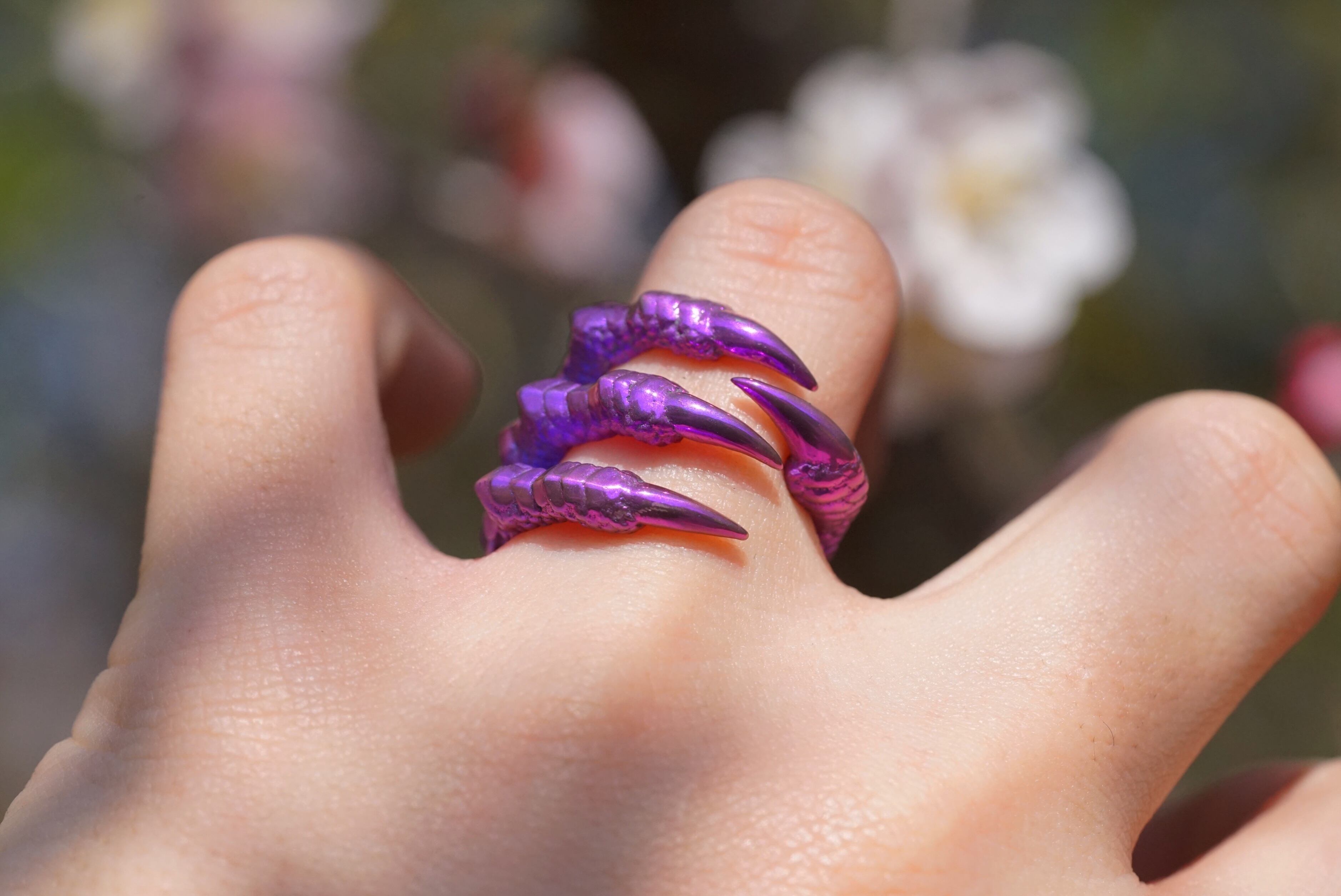 爪の色▷ピンク