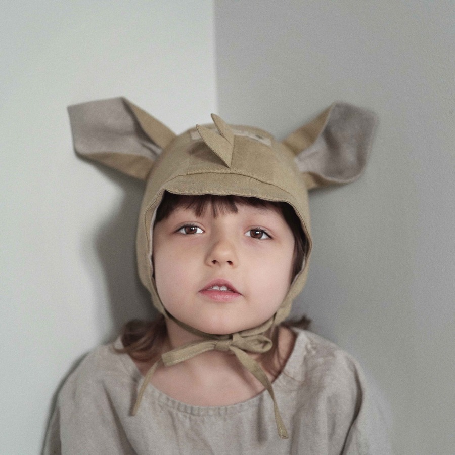 Rhino bonnet ( Cappuccino )