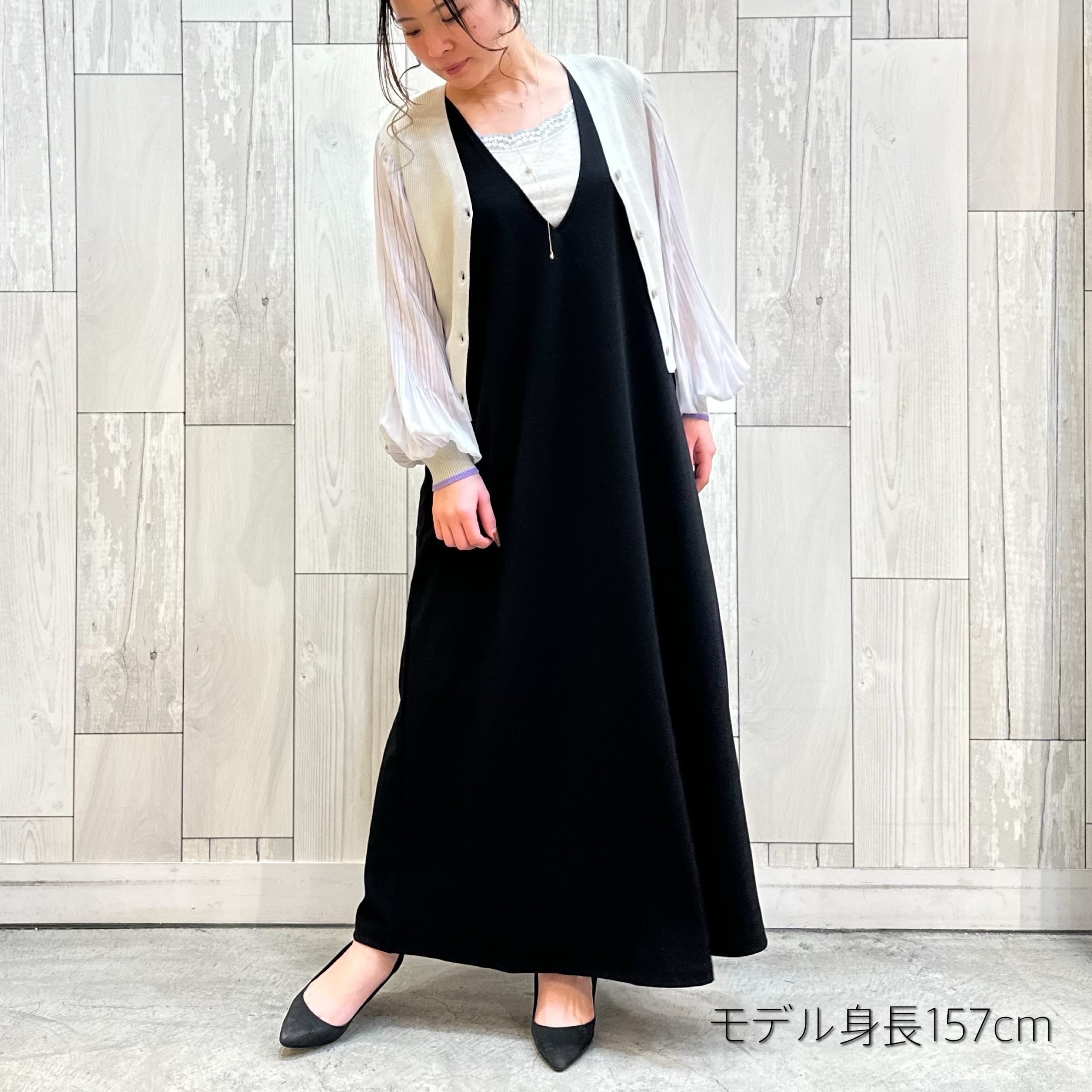 前後2wayリボンセットワンピース | Q♡