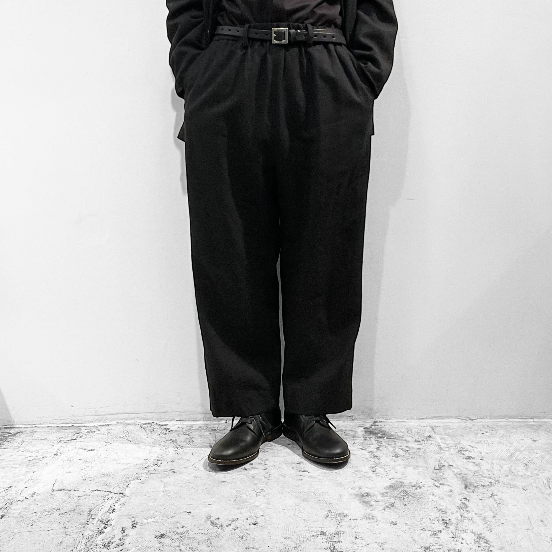 suzuki takayuki 【スズキタカユキ】wide-straight pants | store a