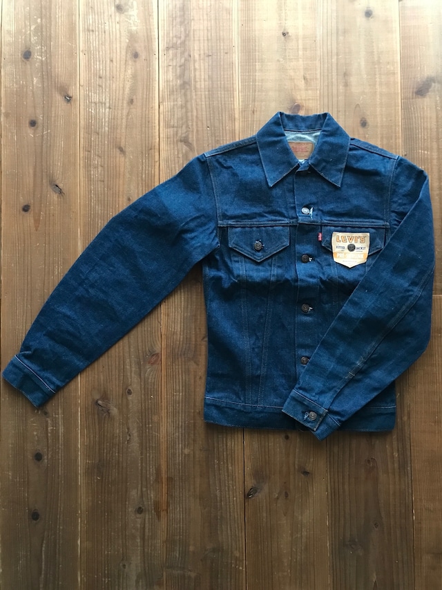 70's Levi's 71205 デニムジャケット レア！ ロング丈 貴重サイズ 表記(34L) DEADSTOCK