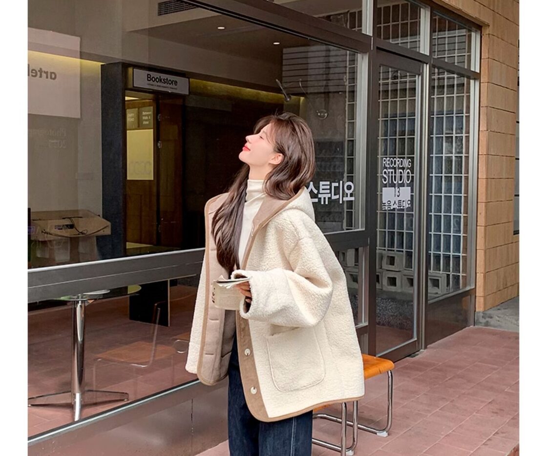 レディース アウター 上着 ボア 長袖 フェミニン もこもこ ふわふわ 
