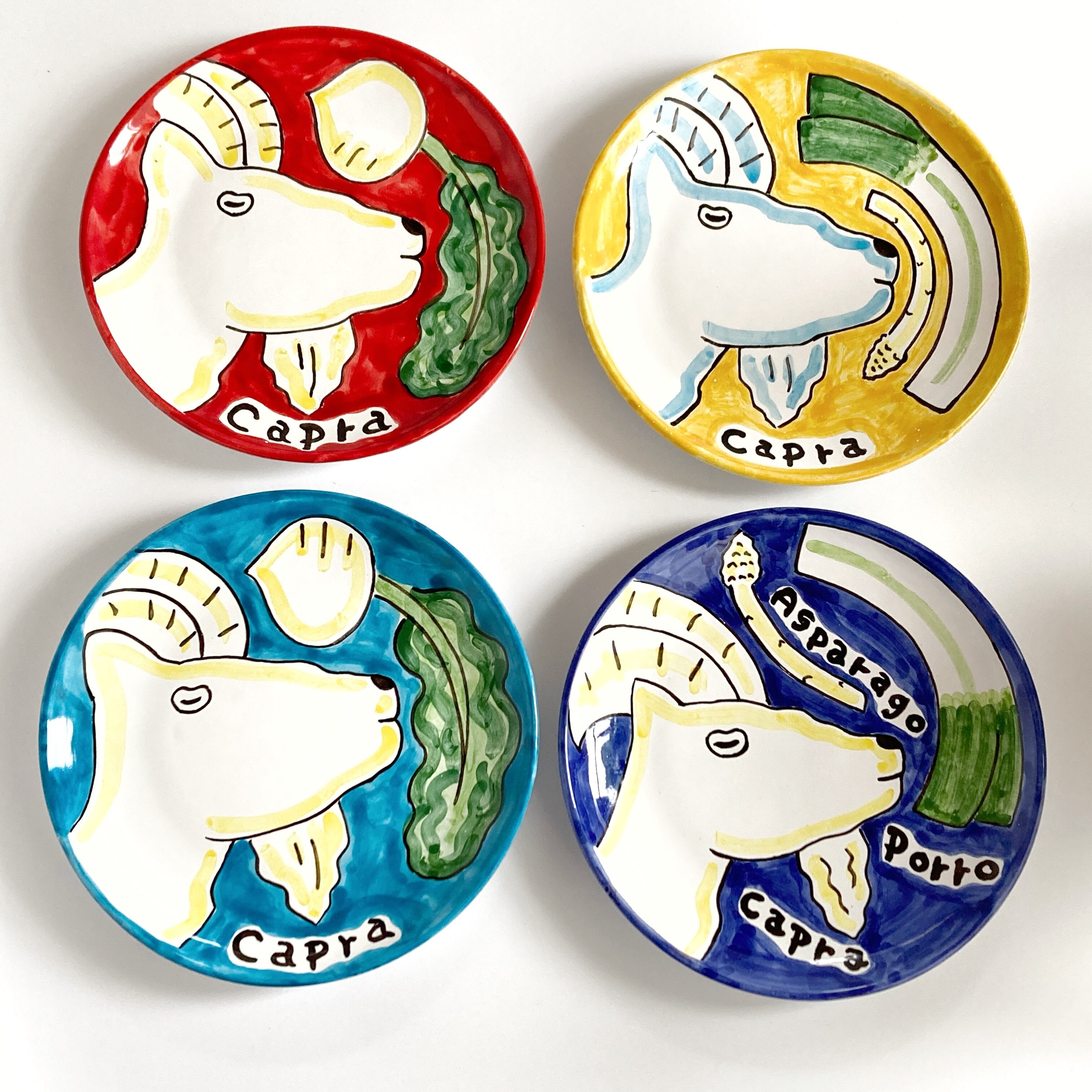 outlet］ガーリックポット マヨリカ焼き イタリア陶器 レモン柄
