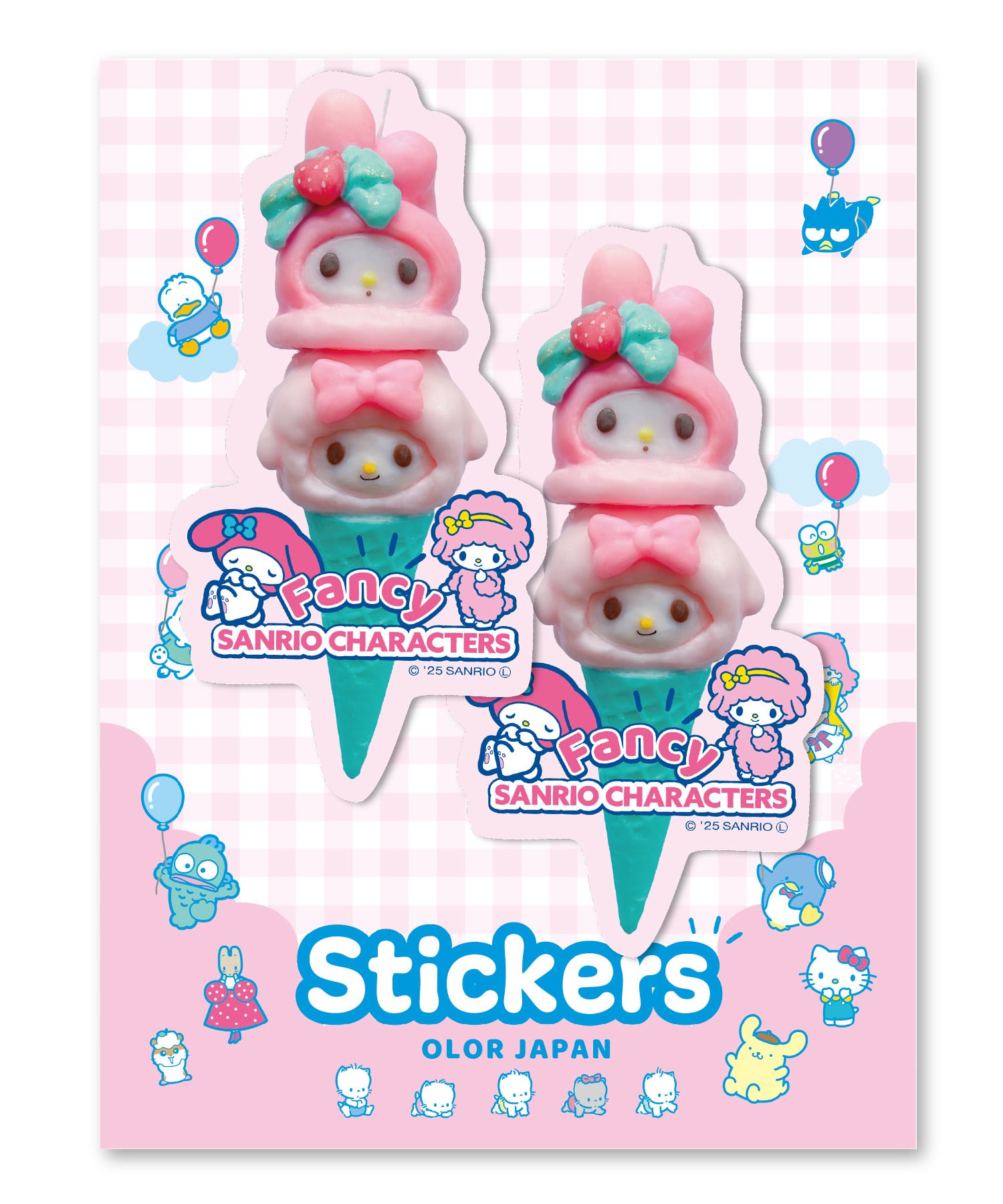 Sanrio Characters】Little Twin Stars Swan candle | OLOR JAPAN