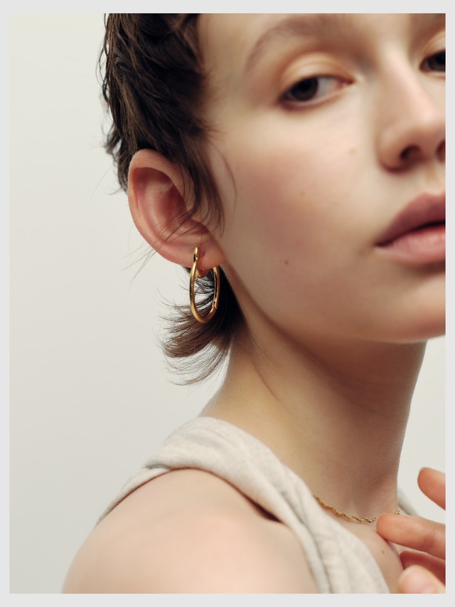 Hoop pierce -Gold/Silver-