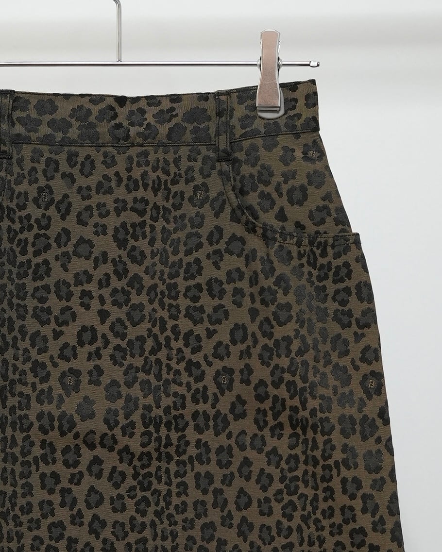 FENDI leopard skirt