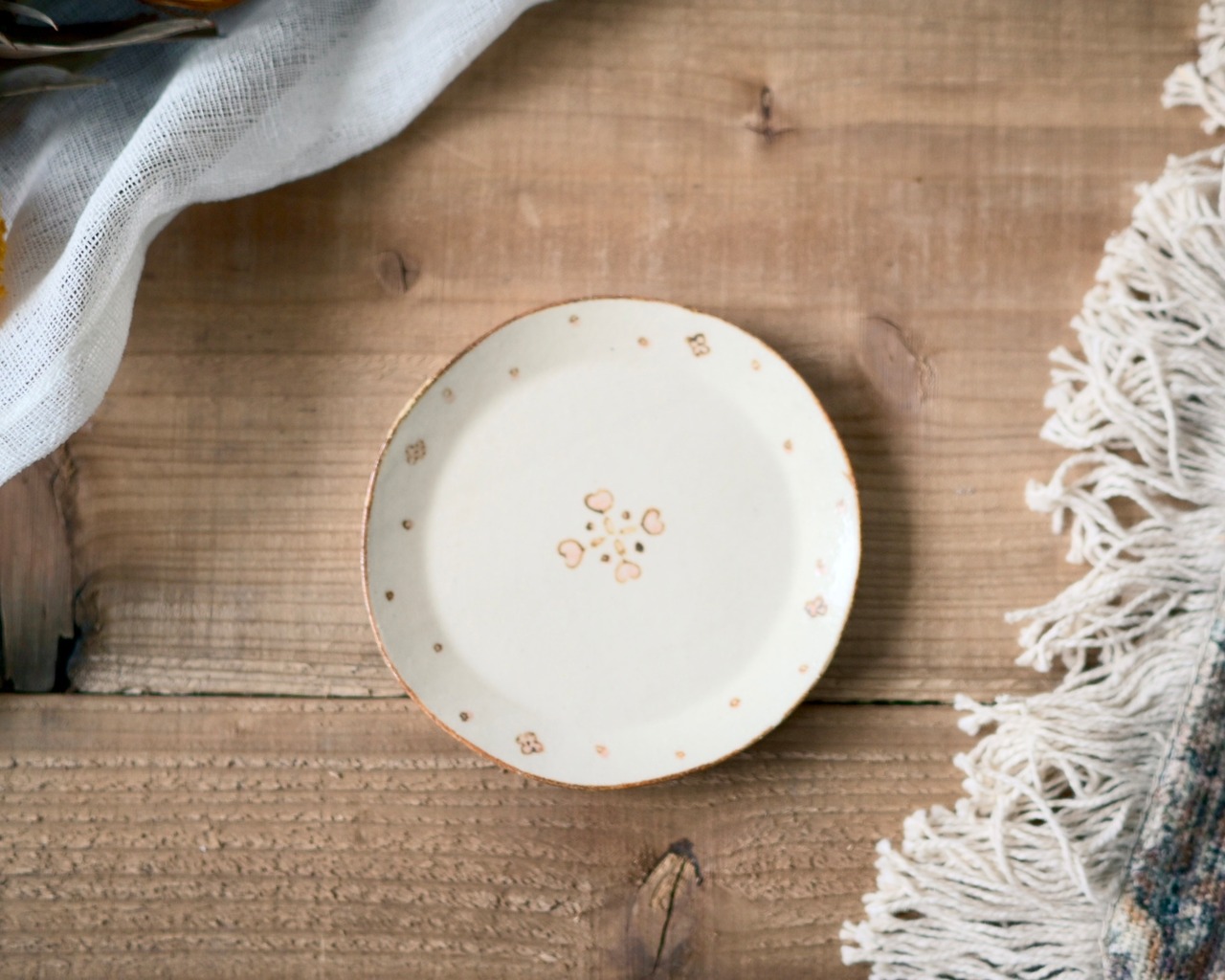 小皿 絵付け / Wayu 画像2