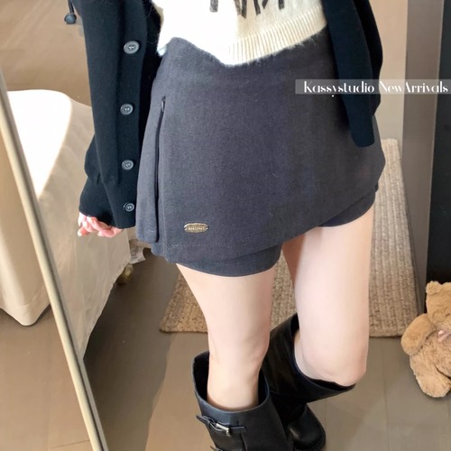 3色／ワンポイントショートスカパン ・74118