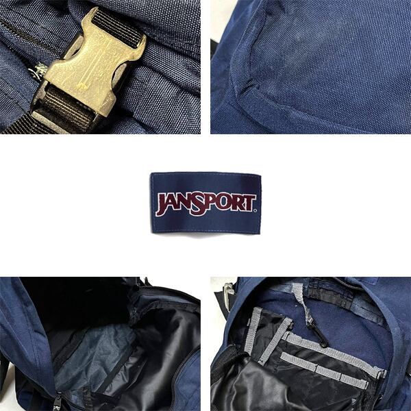 1点物◇ジャンスポーツJSリュックサック紺バックパック古着メンズ