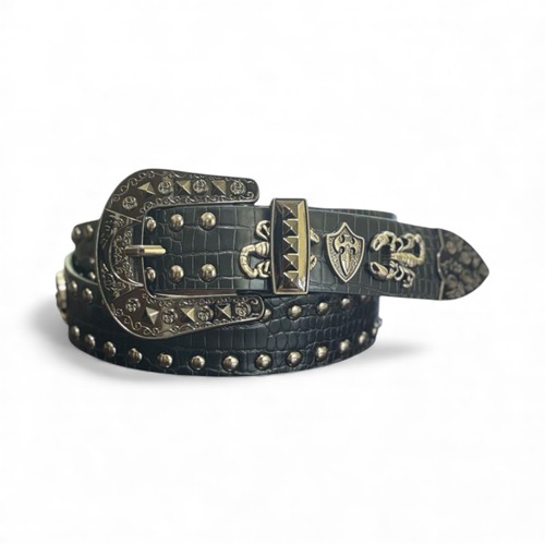 平成初期 ウエスタンベルト お兄系 パンク y2k グランジ 古着 wb7