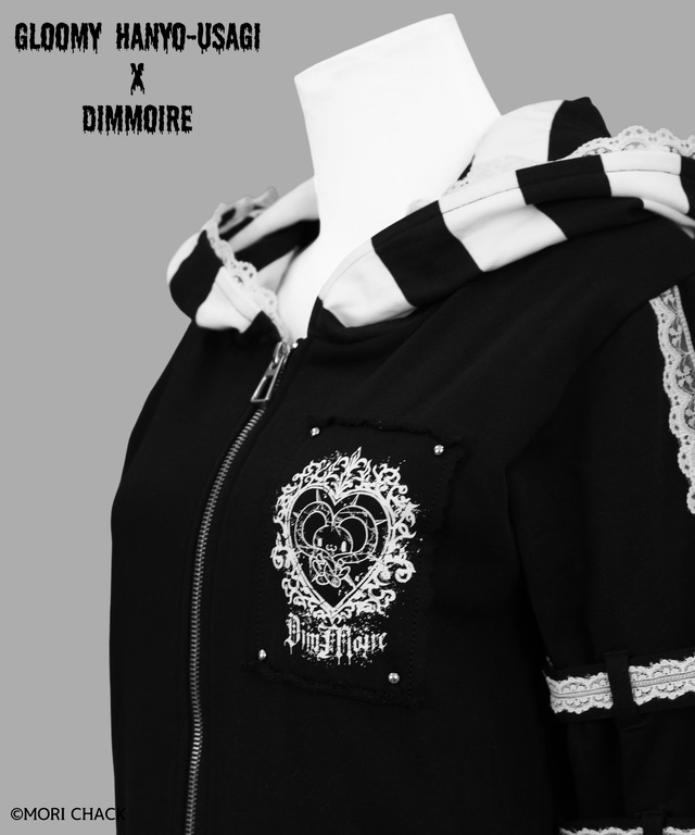 受注予約商品】【HANYO-USAGI×DimMoire】汎用うさぎパーカー