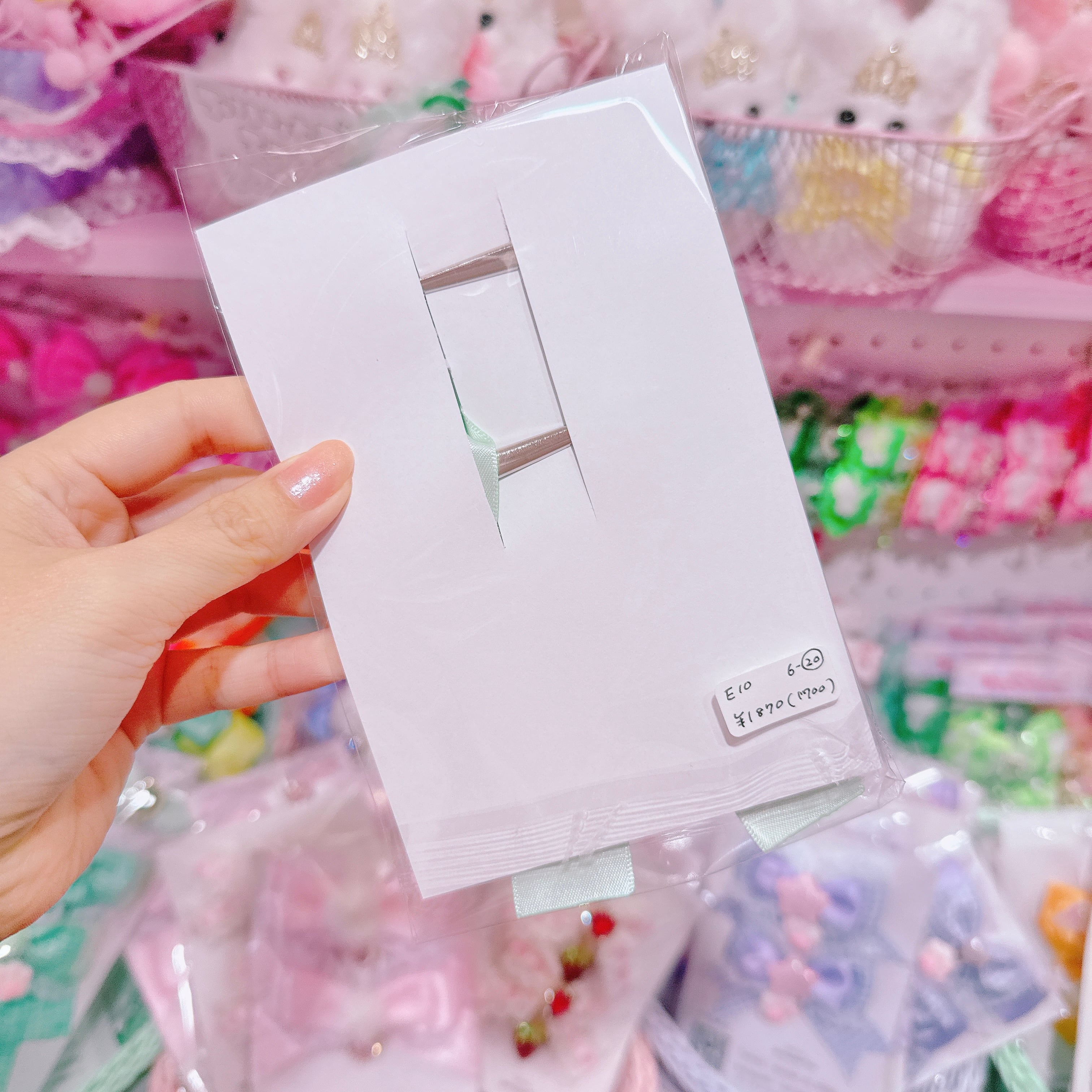 【E10】6-20ツインヘアクリップ