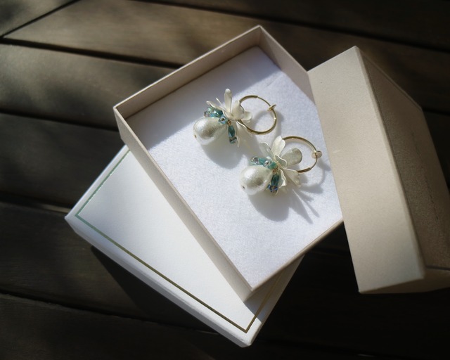 Lamp flower "mini pearl" emerald