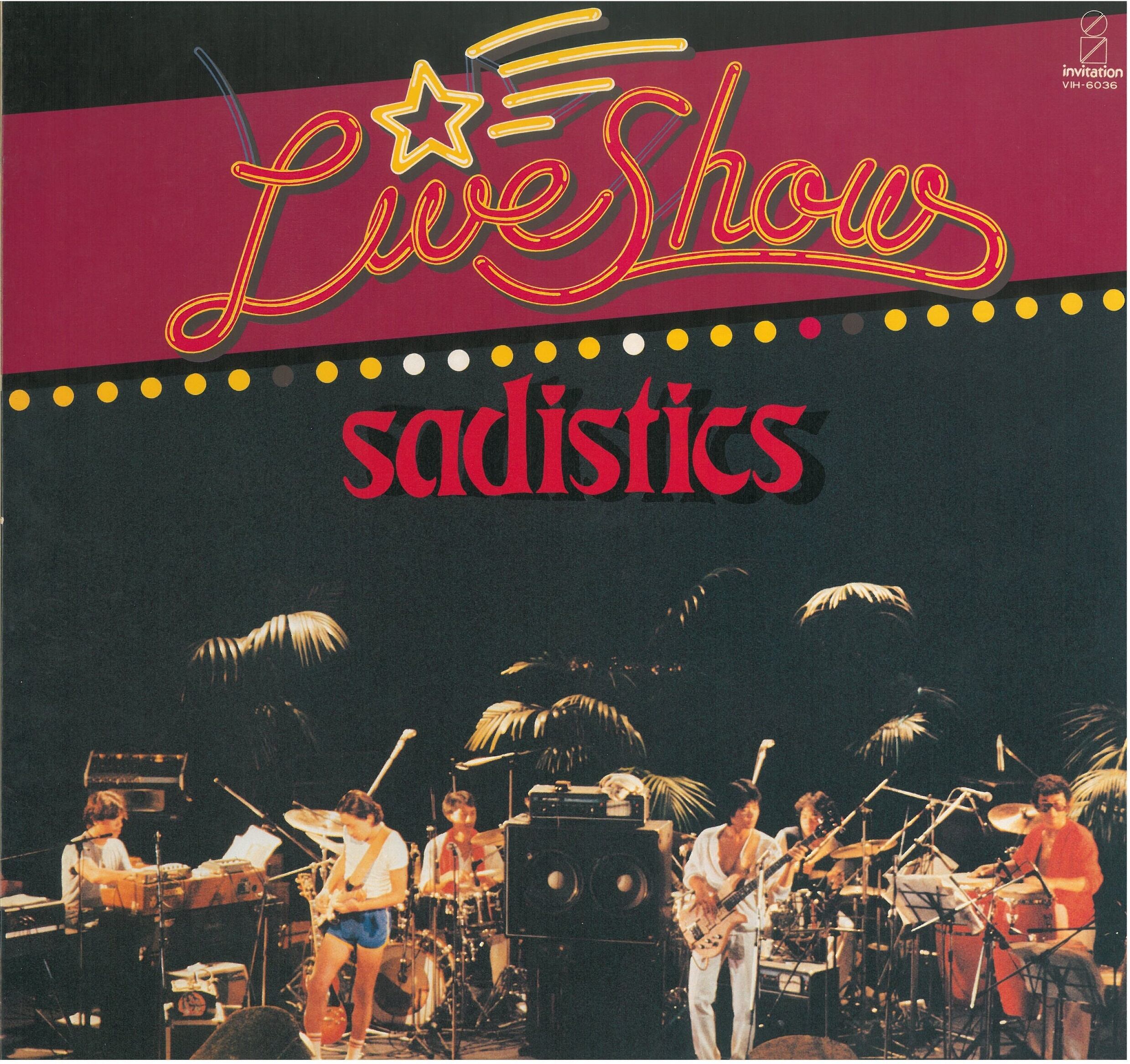 サディスティックス (SADISTICS) ライブ・ショウ (LIVE SHOW) (LP) 日本盤 弦曲堂 Americana music  ・ Vinyl recordの通販