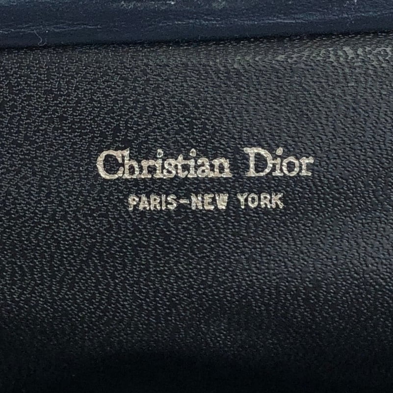 Christian Dior クリスチャン ディオール トロッター ポーチ ネイビー
