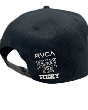 残りわずか！RVCA KRAZY BEE  キャップ ¥6,000+tax(¥6,600)