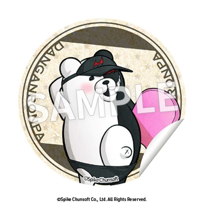 ダンガンロンパ ステッカー ダンガンロンパシリーズ×ぶくぶ 4カットステッカー 02.スーパー