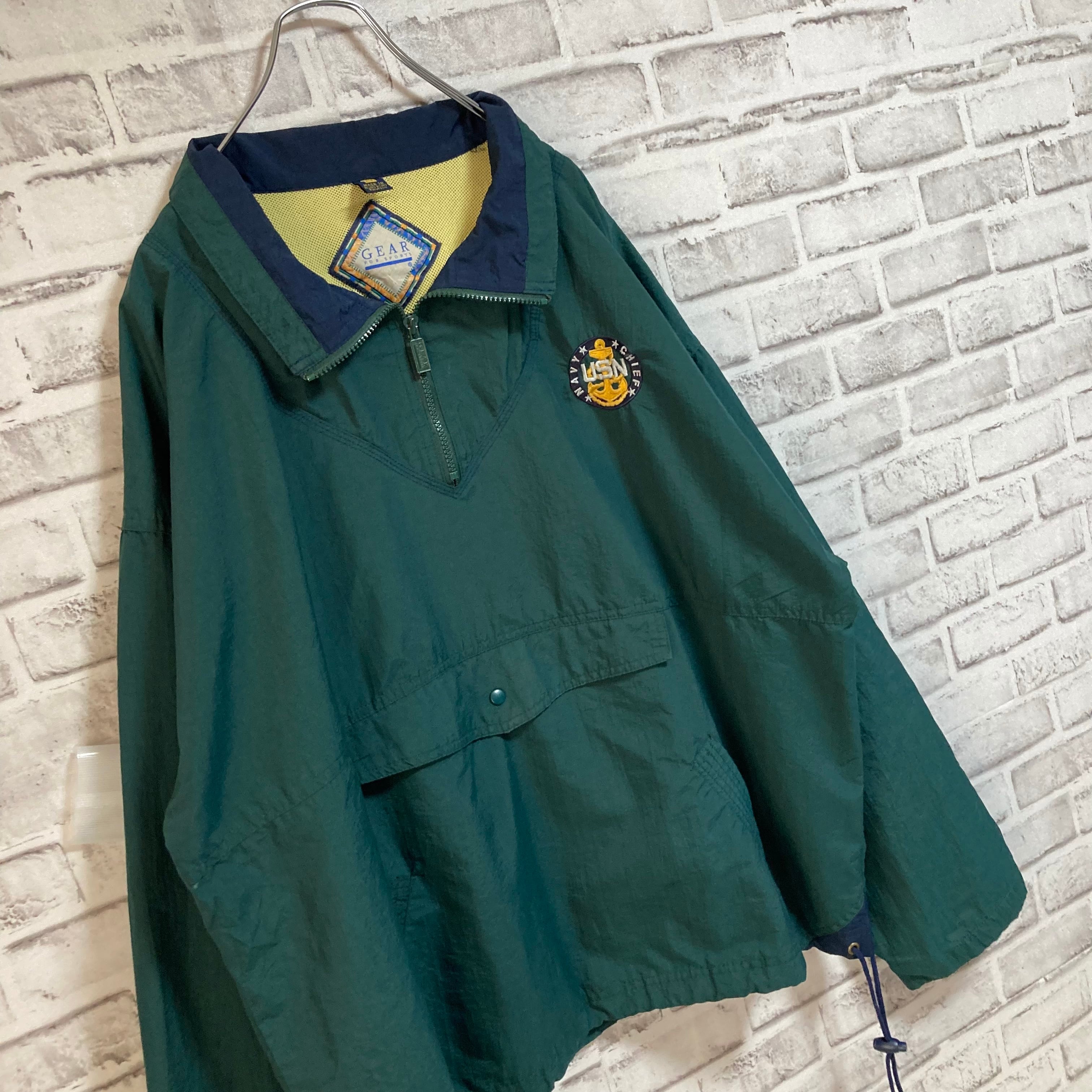 GEAR FOR SPORTS】00s Nylon Anorak Parka XL “U.S.NAVY” USA規格 ...