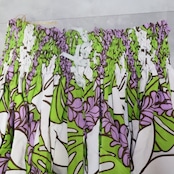 フラダンス 衣装 パウスカート ママラベイ グリーン系 Mamala Bay 日本製 モンステラ柄 レイ柄 ティアレ柄 かわいい 鮮やか 華やか 明るい ハワイアン アロハ ハワイアンプリント フラ ダンス レッスン 練習