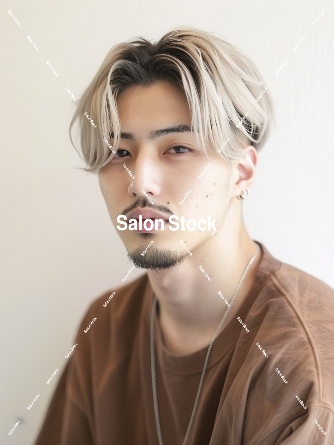 【メンズ】ハイトーンニュアンスパーマ