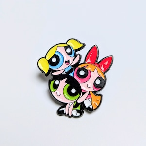 送料無料! ★ピンズ PINS★ピンバッジ 【 The Powerpuff Girls ( パワーパフガールズ ) 】【B】〚アメリカン雑貨 アメトイ〛