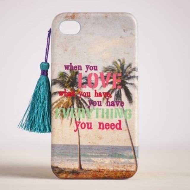 Love What You Have #livehappy iPhone 4 Cover