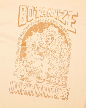 【特別価格】BOTANIZE ×　UNKINDNESS コラボ　ロンTシャツ★★　【サンドベージュ　１色】　