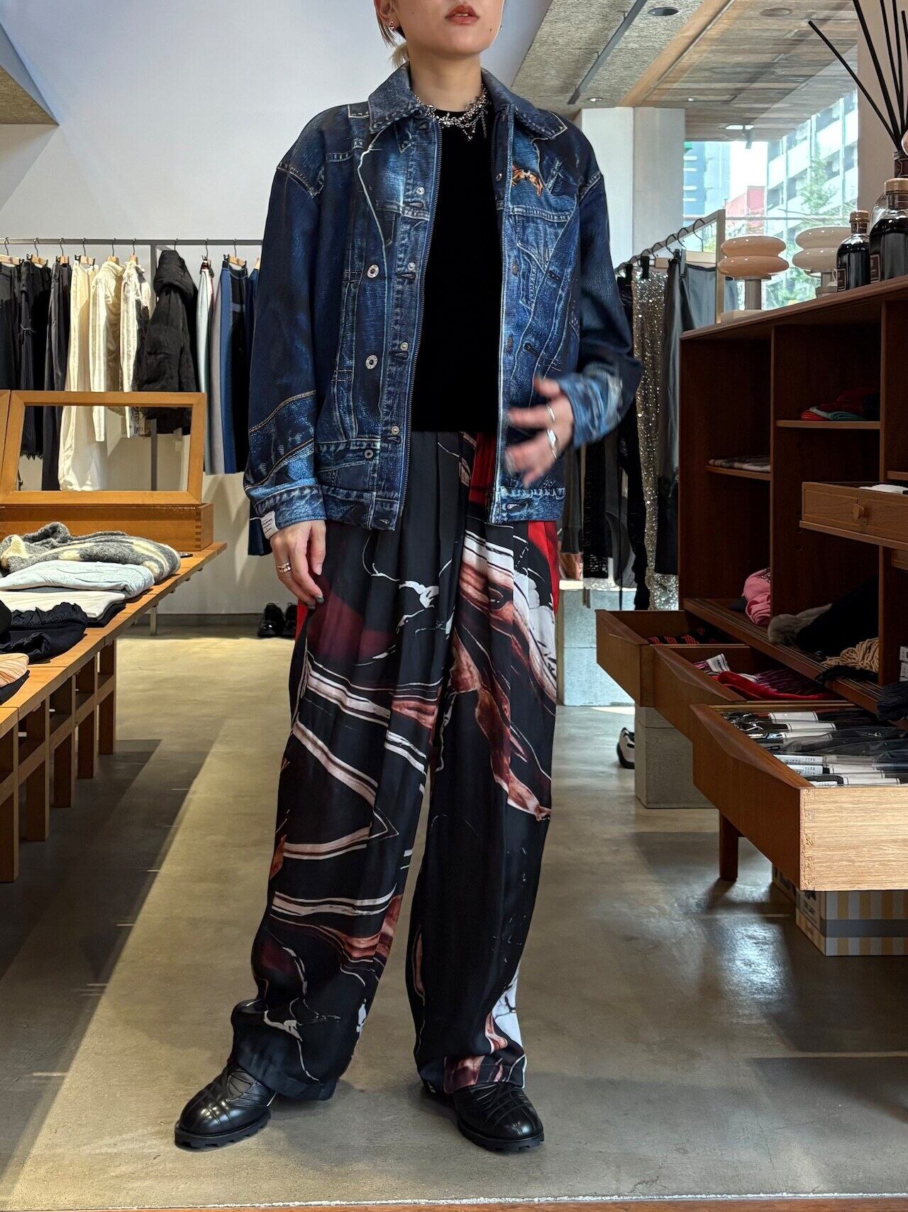 25AW】FUMIE TANAKA フミエタナカ / marble pa | TRENTオンライン