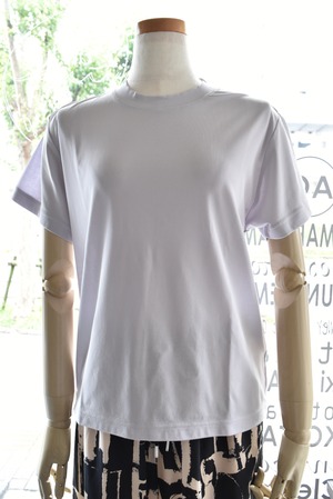 WYTE(ワイト) 26S/S Essential clear Rib Tee<gray>