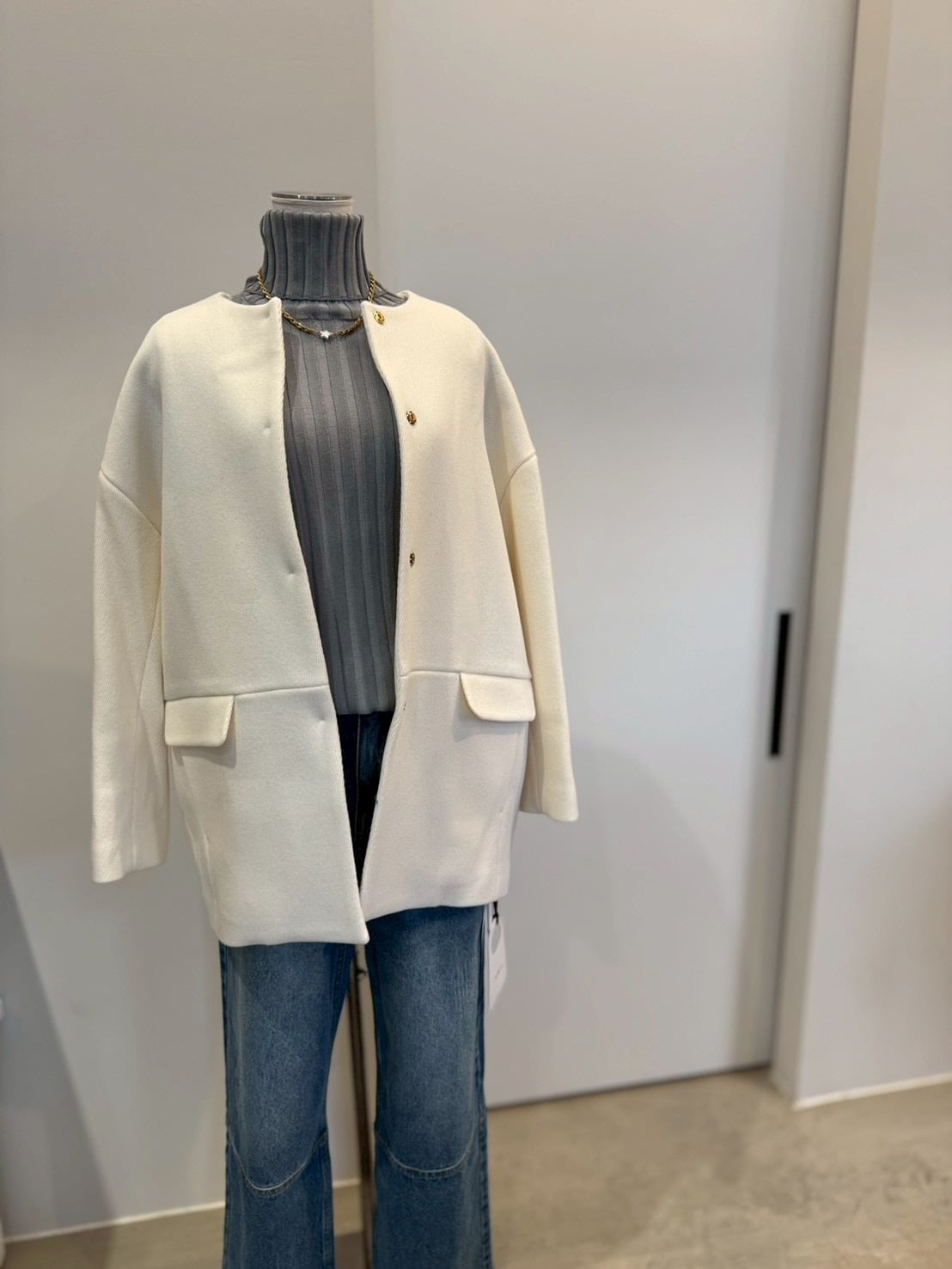 【…& DEAR/ヤマトドレス】カルゼノーカラーコート　R1668