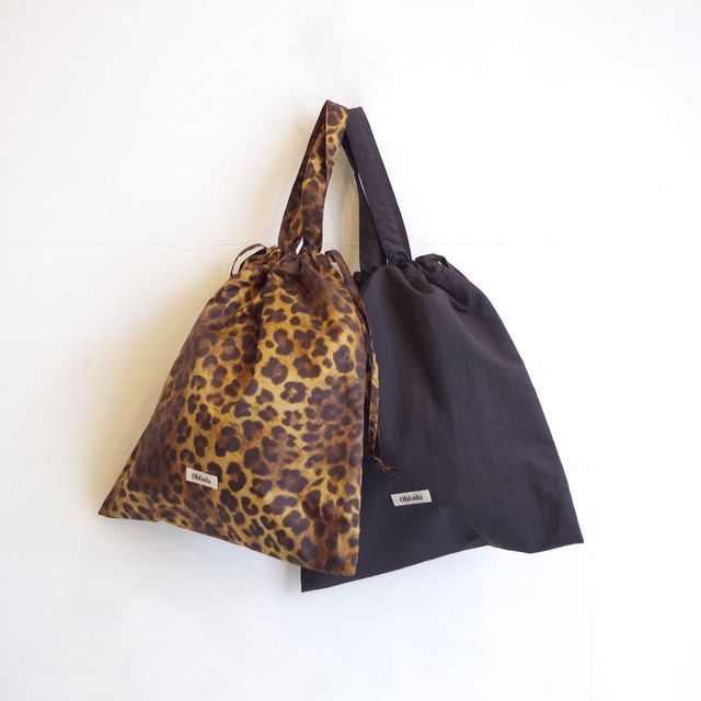 【 BLACK 1  ANIMAL 1 】Oblada  Oblada SACK TOTE 　