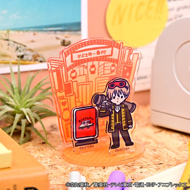 銀魂　アクリルスタンド　キーホルダー　沖田　202511250007 グッズ-キーホルダー】銀魂 アクリルキーホルダー 沖田総悟/おっこち