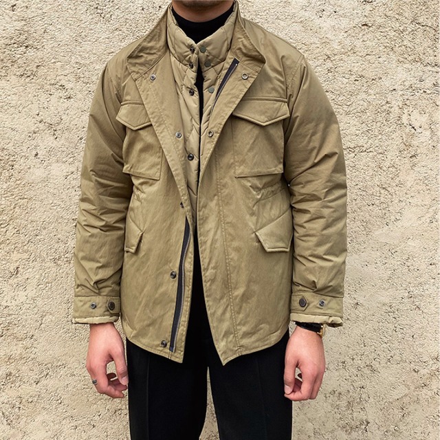 フェイクツーピースダウンジャケット 3color OJ0263