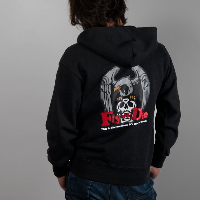 パーカー フルジップ 親鳥