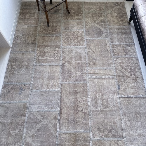 トルコ ヴィンテージラグ TR048 | イスパルタ（パッチワーク） | 174cm × 276cm