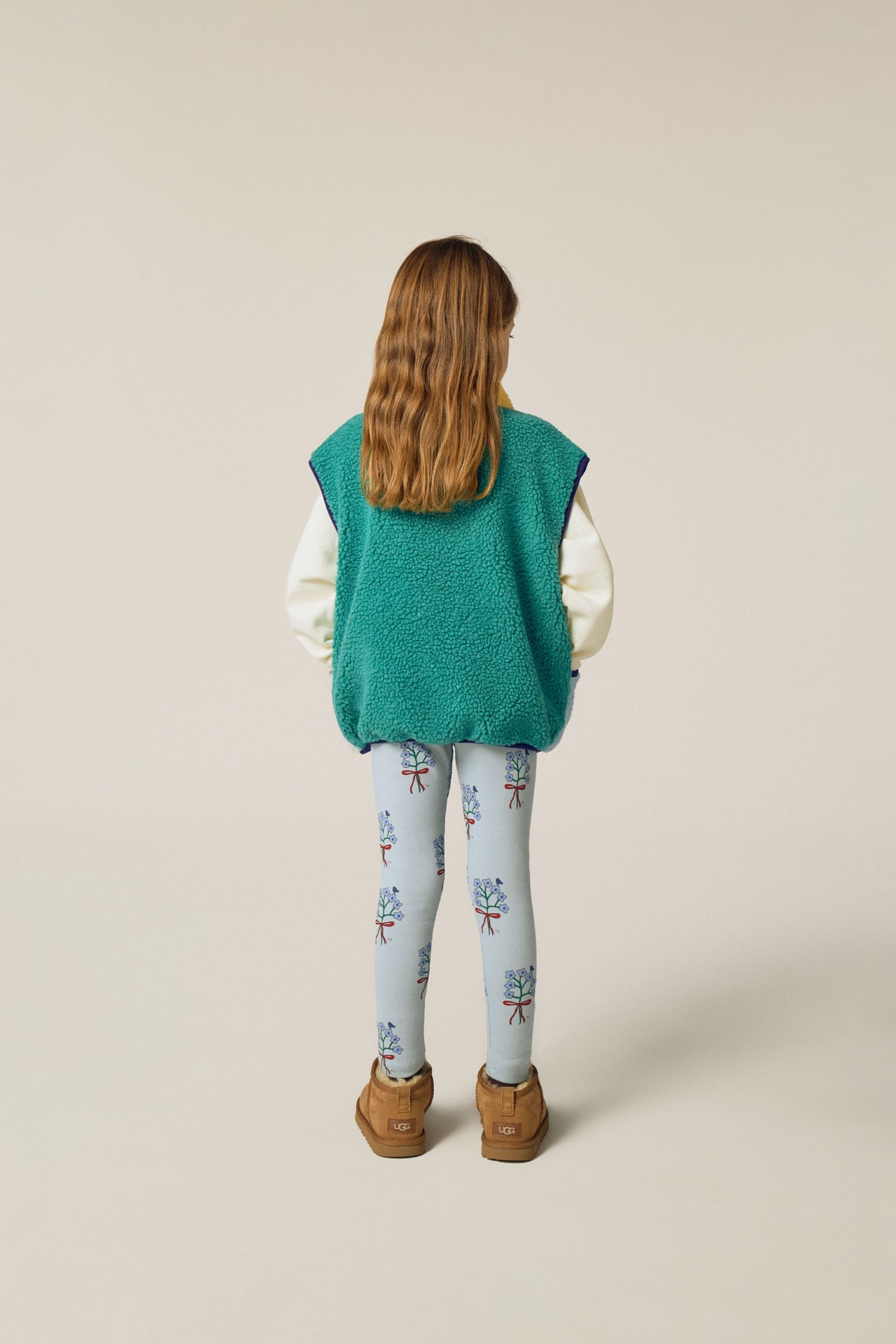 the campamento/Green Teddy Vest