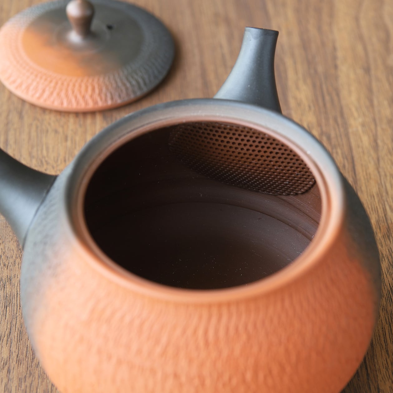 火窯変細ビリ 急須 容量：340cc 梅原廣隆（玉光窯・常滑焼） | にっ