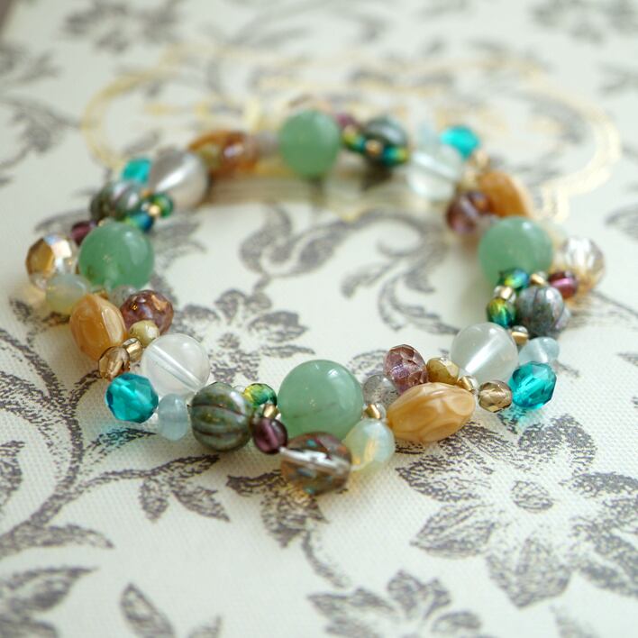 貴重❗️✨水晶　スモーキークォーツ&グリーンアベンチュリン 貴重❗️✨水晶 スモーキークォーツ&グリーンアベンチュリン 【公式通販】