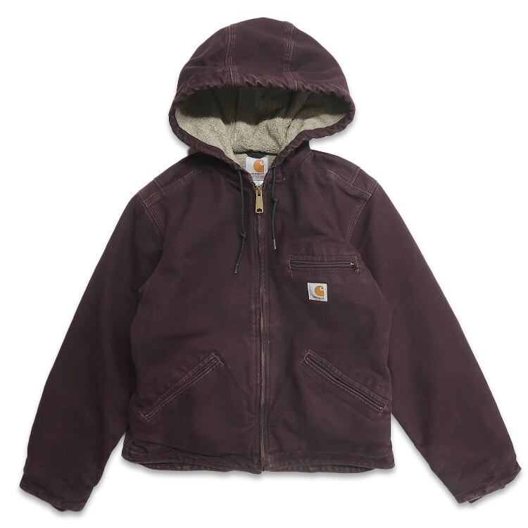古着 カーハート Carhartt レディース ダック シエラジャケット ジップ