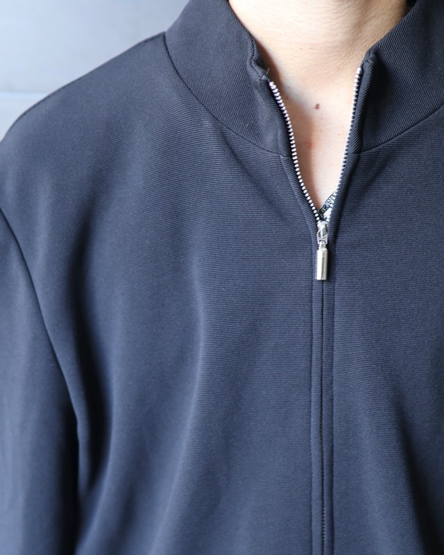 basic zip up blouson