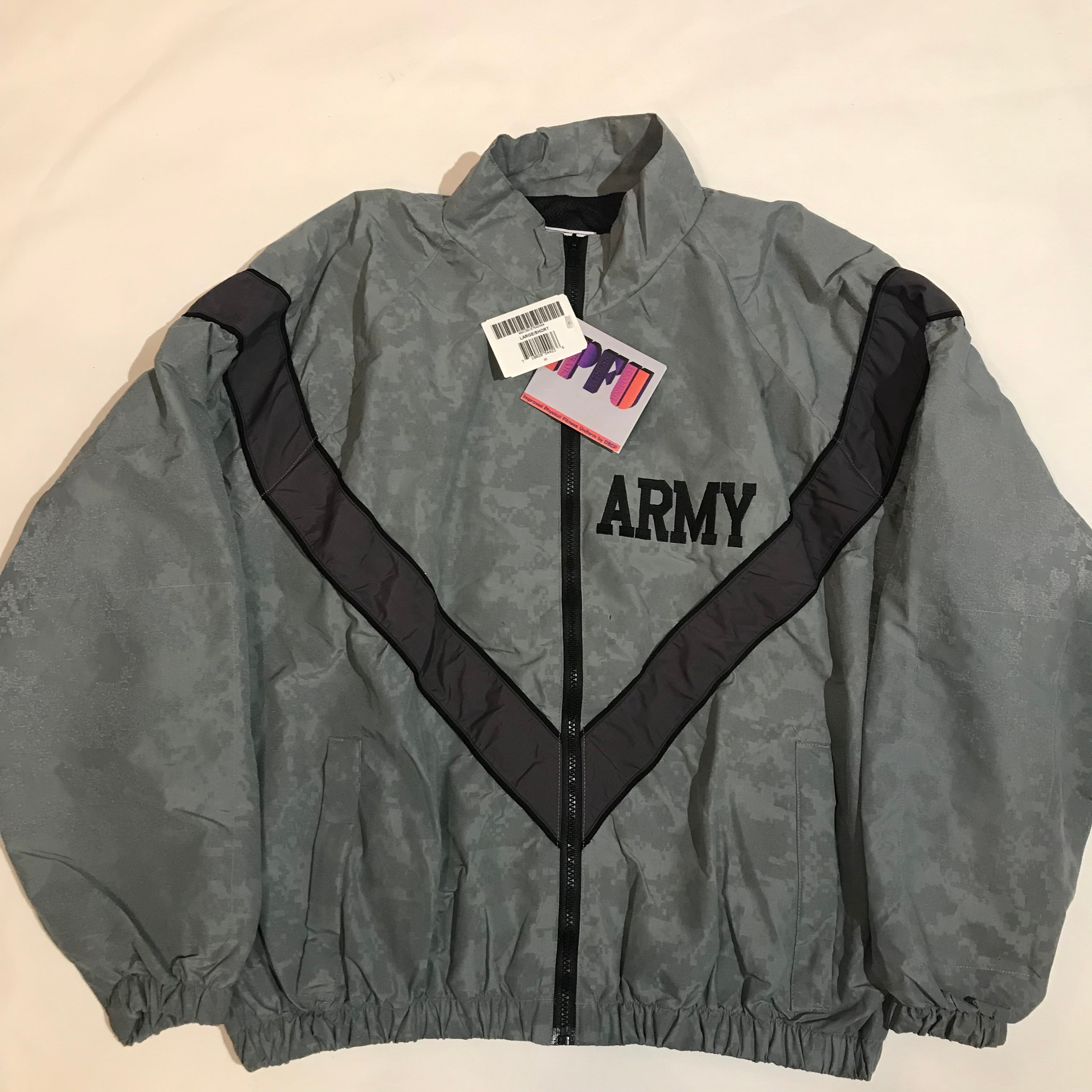 希少 デジタルカモ柄 U.S.ARMY IPFU トレーニングジャケット デッド
