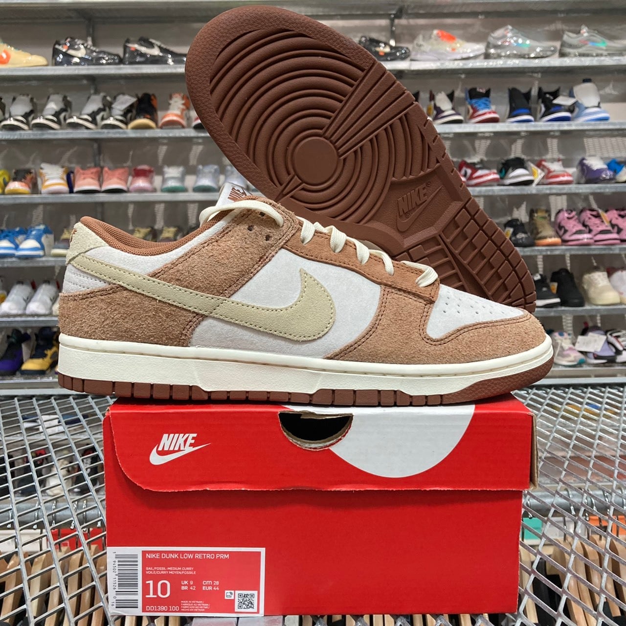 NIKE DUNK LOW RETRO PRM MEDIUM CURRY US10 DD1390-100 28cm 