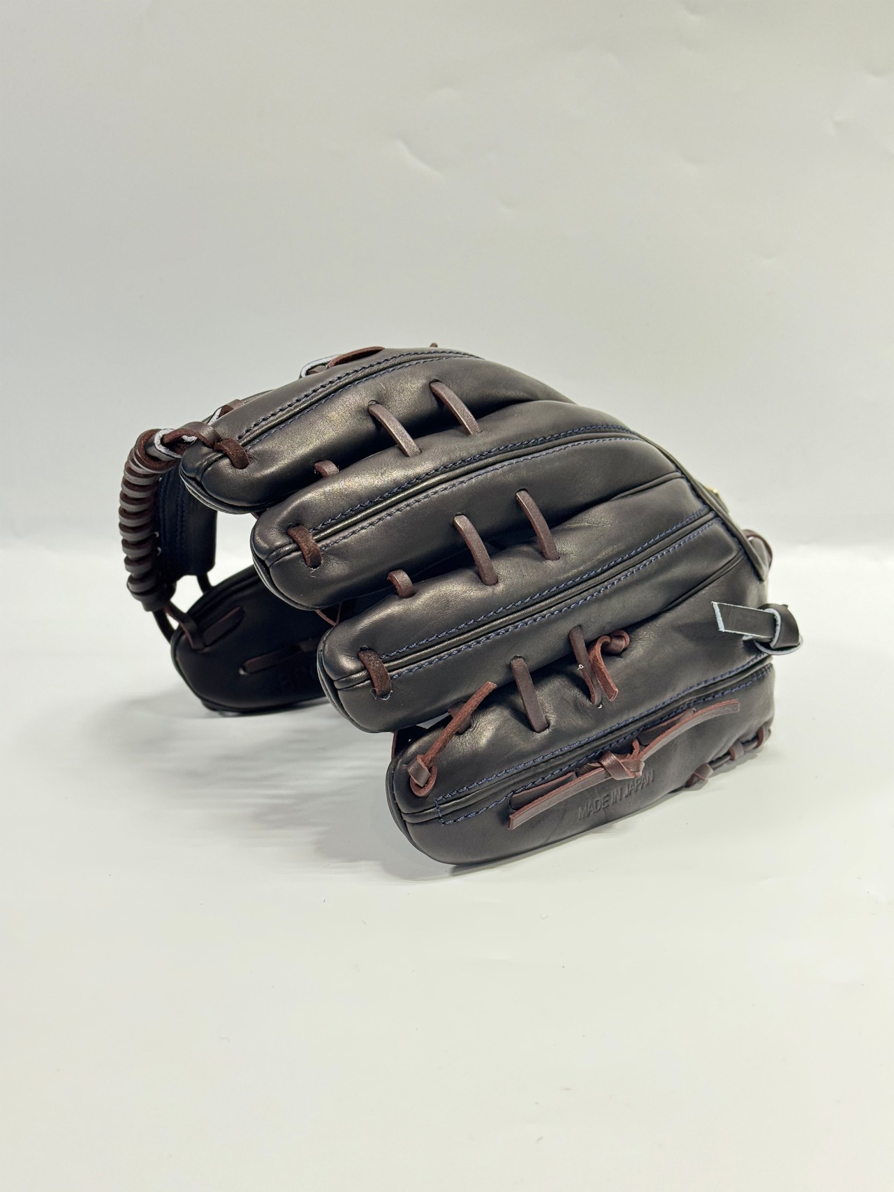 ZETT PROSTATUSｰゼットプロステイタス　michii supreme order 硬式グローブ　ゼットミチイオリジナルグラブ　右投げ用　306型　（宗山塁選手モデル）　ブラック×ブラウン　89・画像5