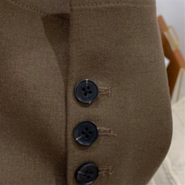 タックテーパードパンツ 2color 10717