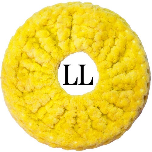 エステバスボール【LLサイズ専用】ふわリング（イエロー）　 [LL size] fluffy ring  [yellow color]