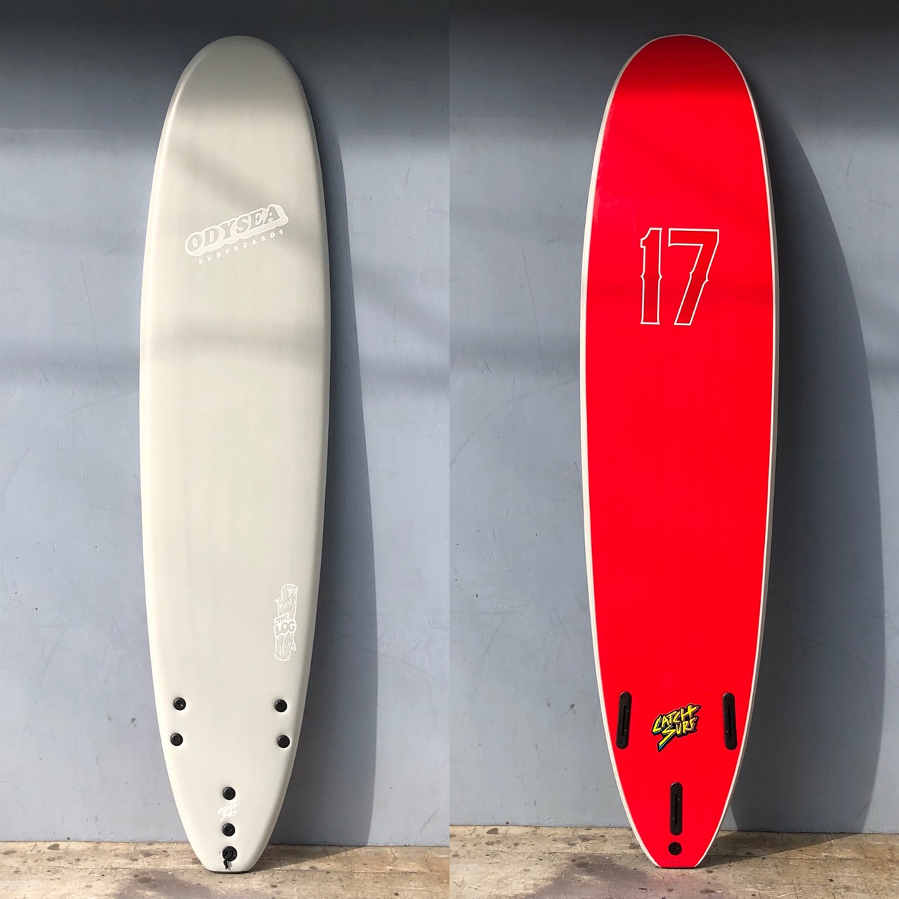 CATCH SURF キャッチサーフ / オディシーログ 8'0" 日本限定モデル Bone/ Red